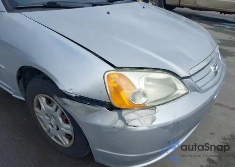 2002 Honda Civic Lx from USA, damaged, VIN 1HGES16582L048728